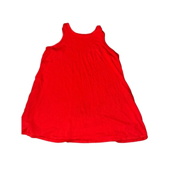 Bright Red Sonoma Womans Plus Soft Tank Top 1x Sleeveless Casual Comfort - Picture 1 of 6